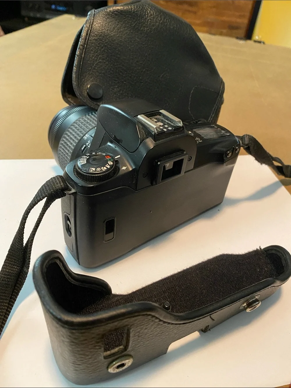 Canon EOS Rebel G Black SLR Camera with Zoom Lens FILM Camera